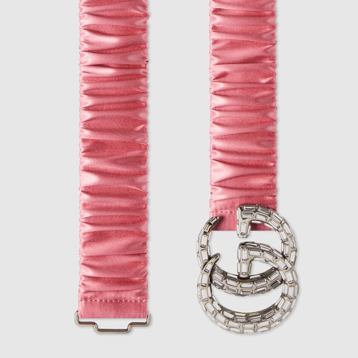 GUCCI GG Marmont wide belt with crystals