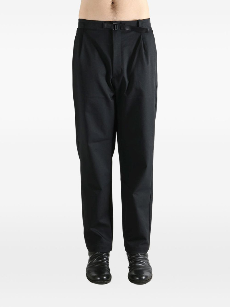 Goldwin pleated belted trousers outlook