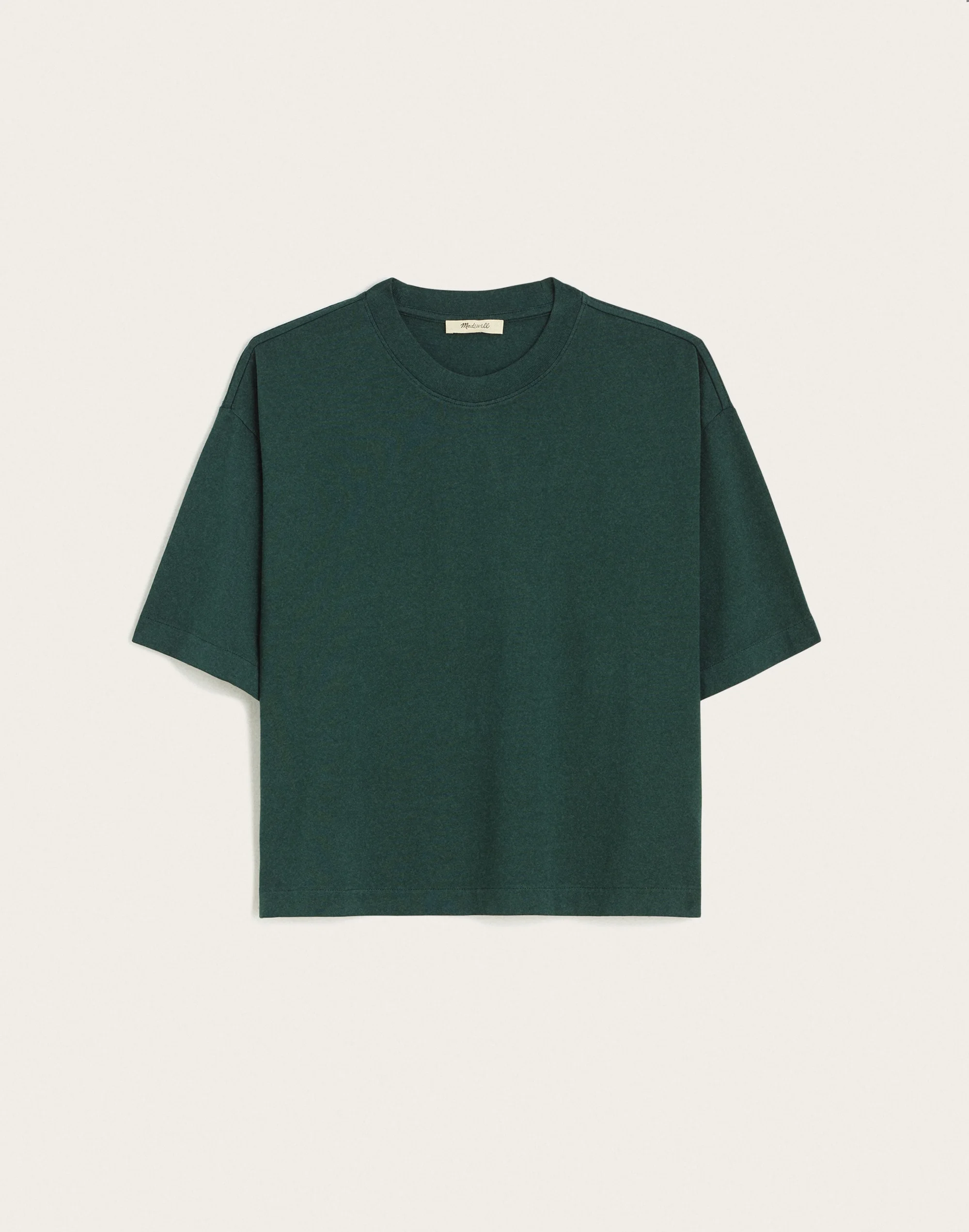 The Boxy Crop Tee in Allday Jersey - 1