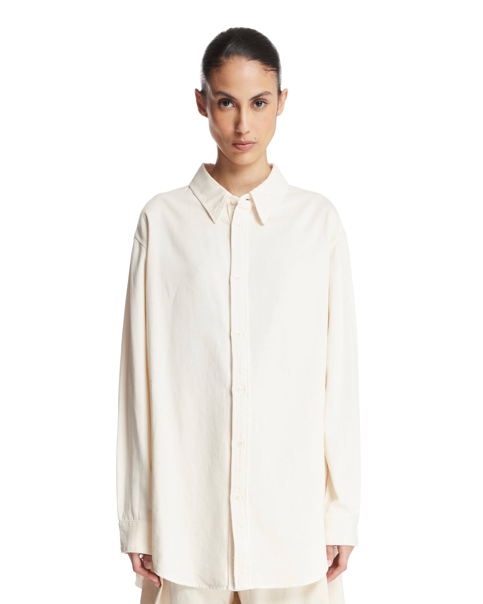 White Oversized Shirt - 1