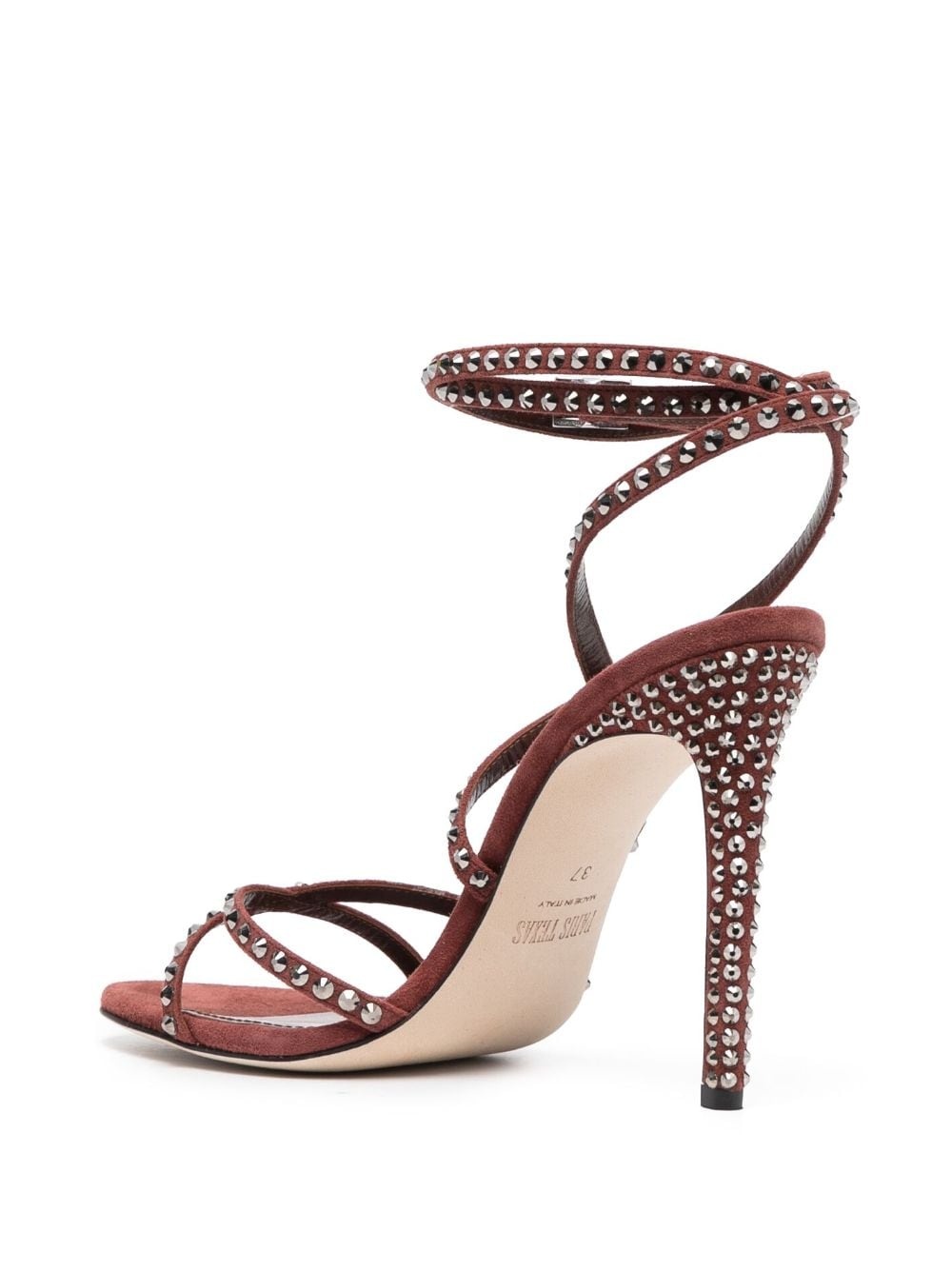 Holly Zoe 105mm stud-embellished sandals - 3