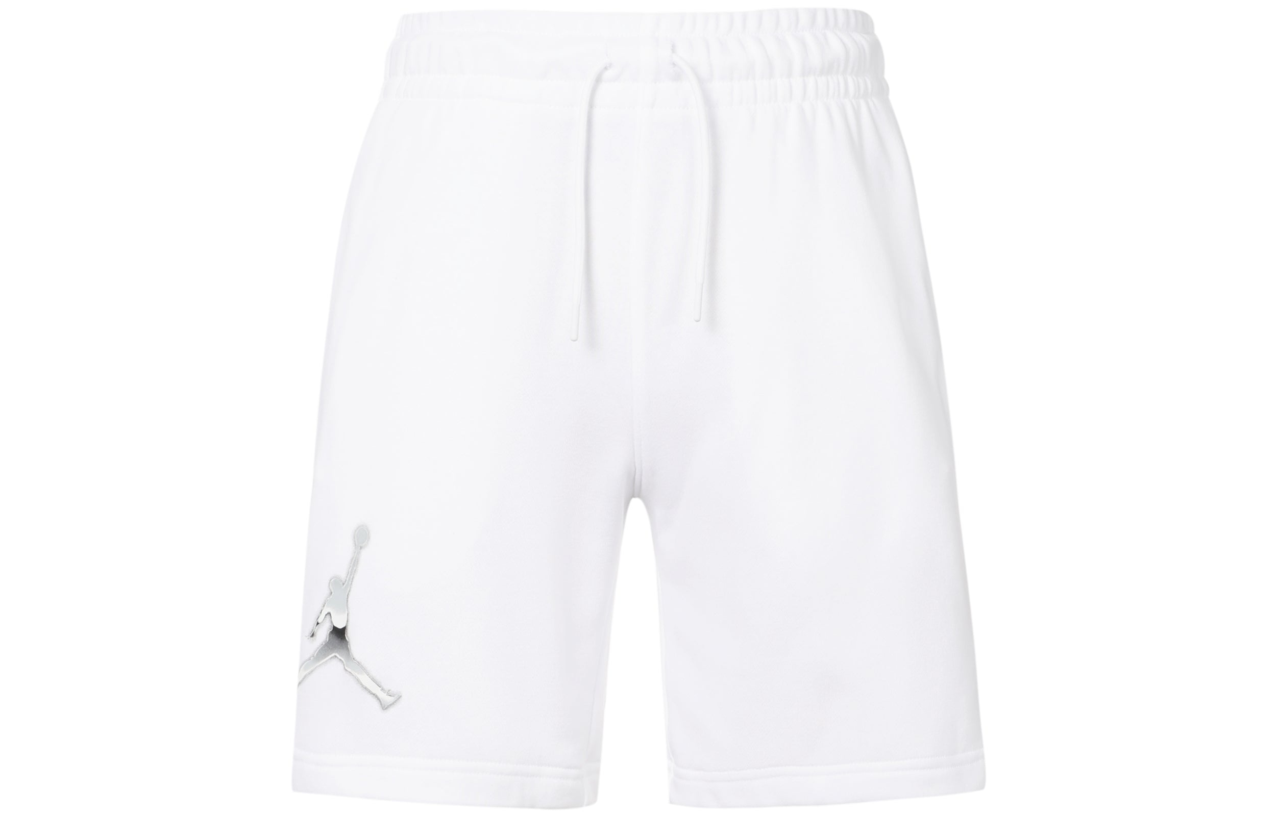 (WMNS) Air Jordan Brooklyn Fleece Shorts 'White' DZ3388-100 - 2