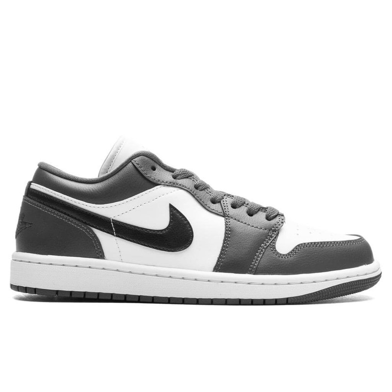 AIR JORDAN 1 LOW WOMEN'S - SAIL/OFF NOIR/DARK GREY/WHITE - 1