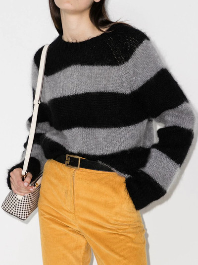 Erdem Heath stripe-pattern jumper outlook