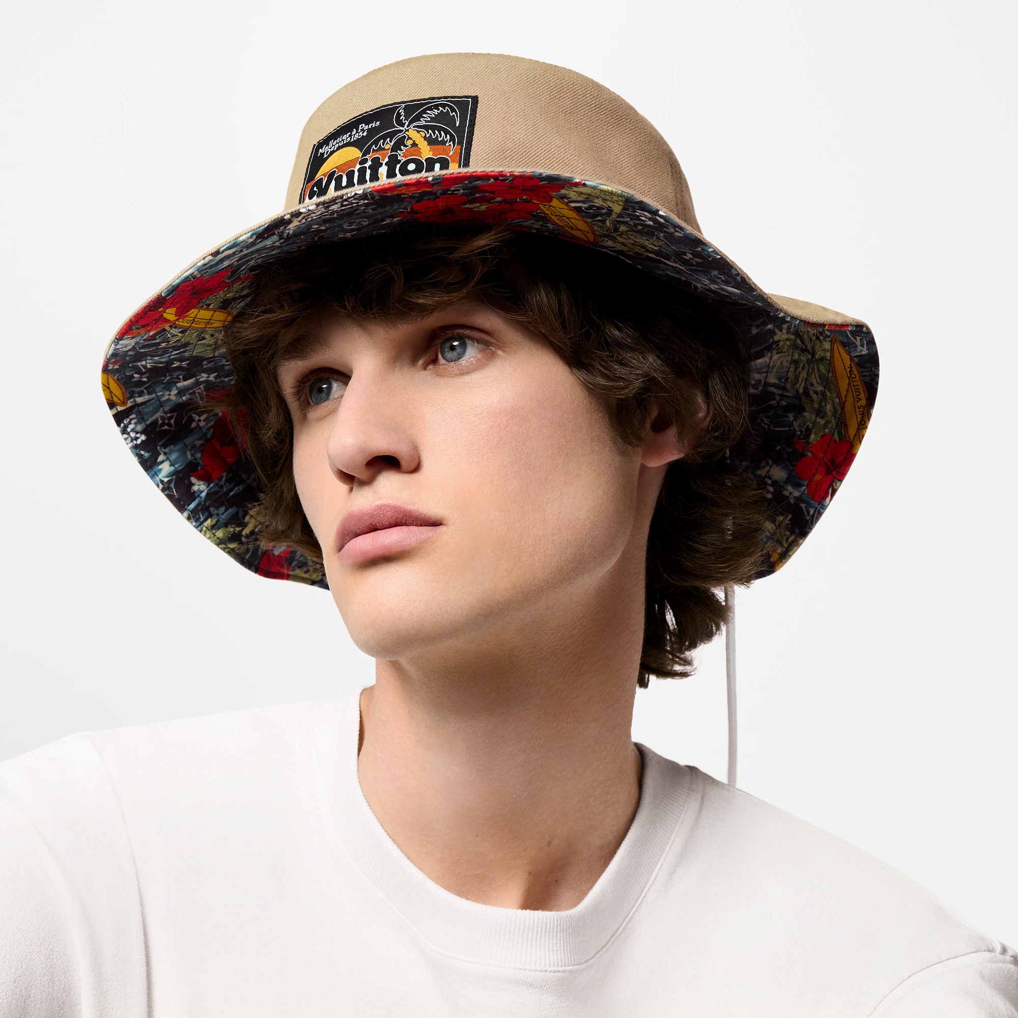Surfin' Monogram Explorer Reversible Bucket Hat - 5