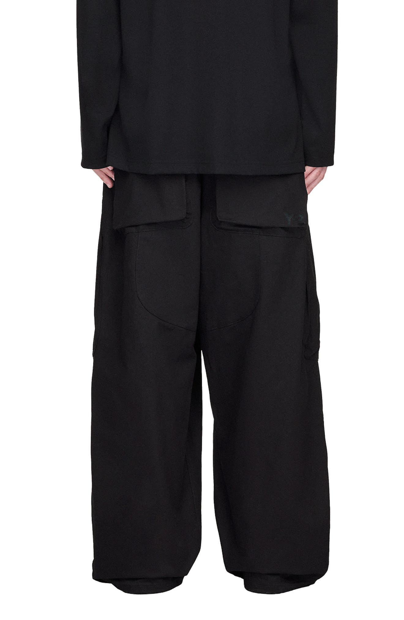 adidas Y-3 UT Twill Cargo Pants in Black at Nordstrom - 2
