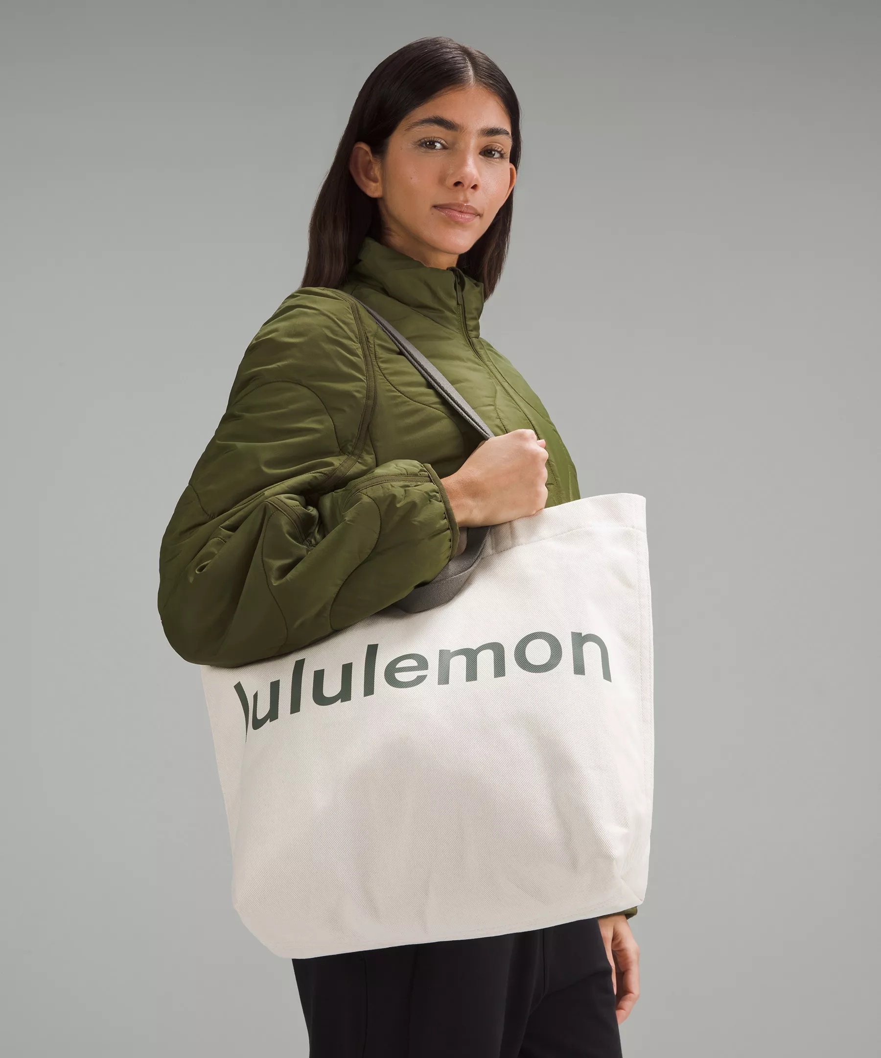 Double-Handle Canvas Tote Bag 17L 4