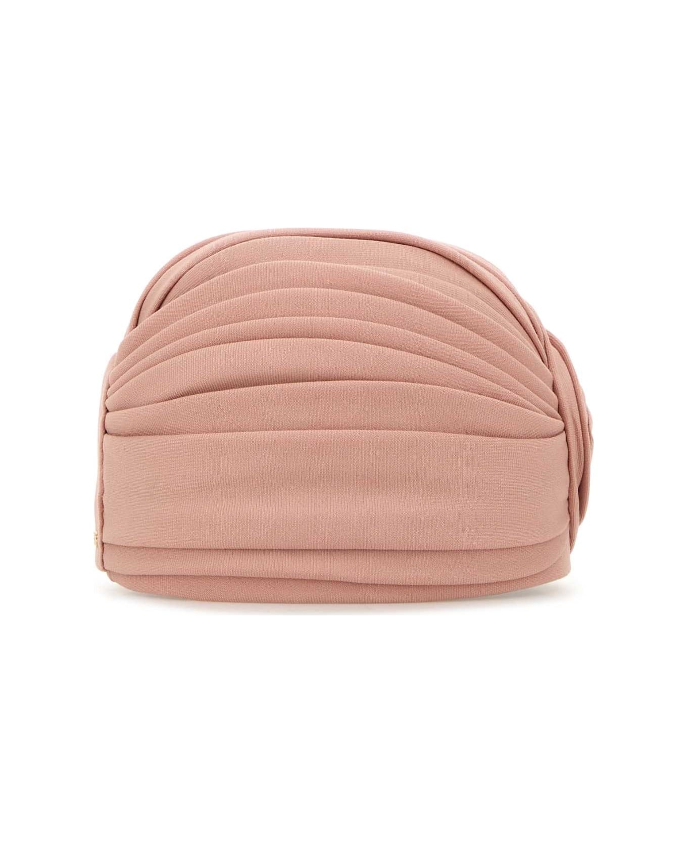 Pink Wool Turban - 2