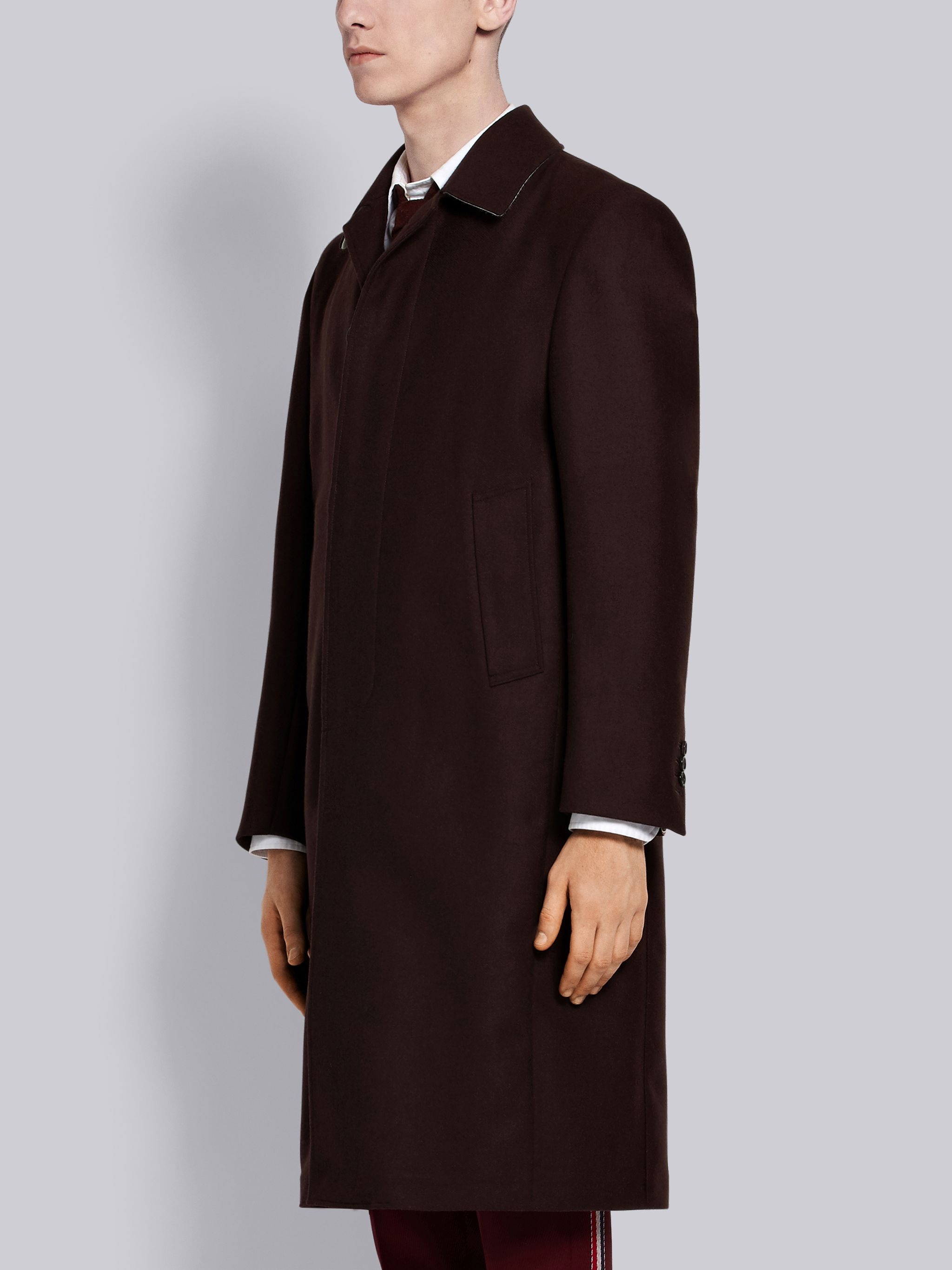 Relaxed Bal Collar Overcoat - 2