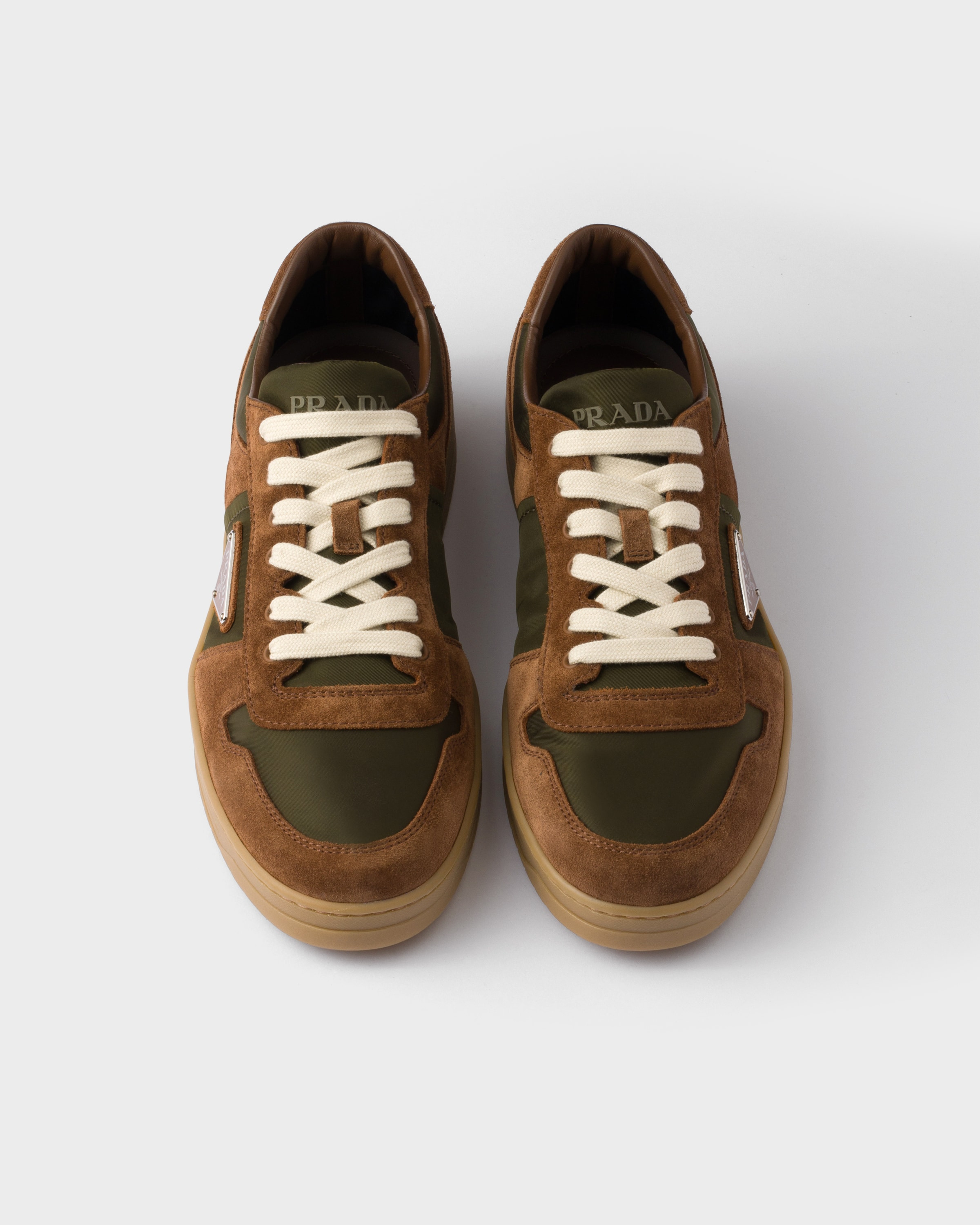 Downtown Re-Nylon and suede sneakers - 3