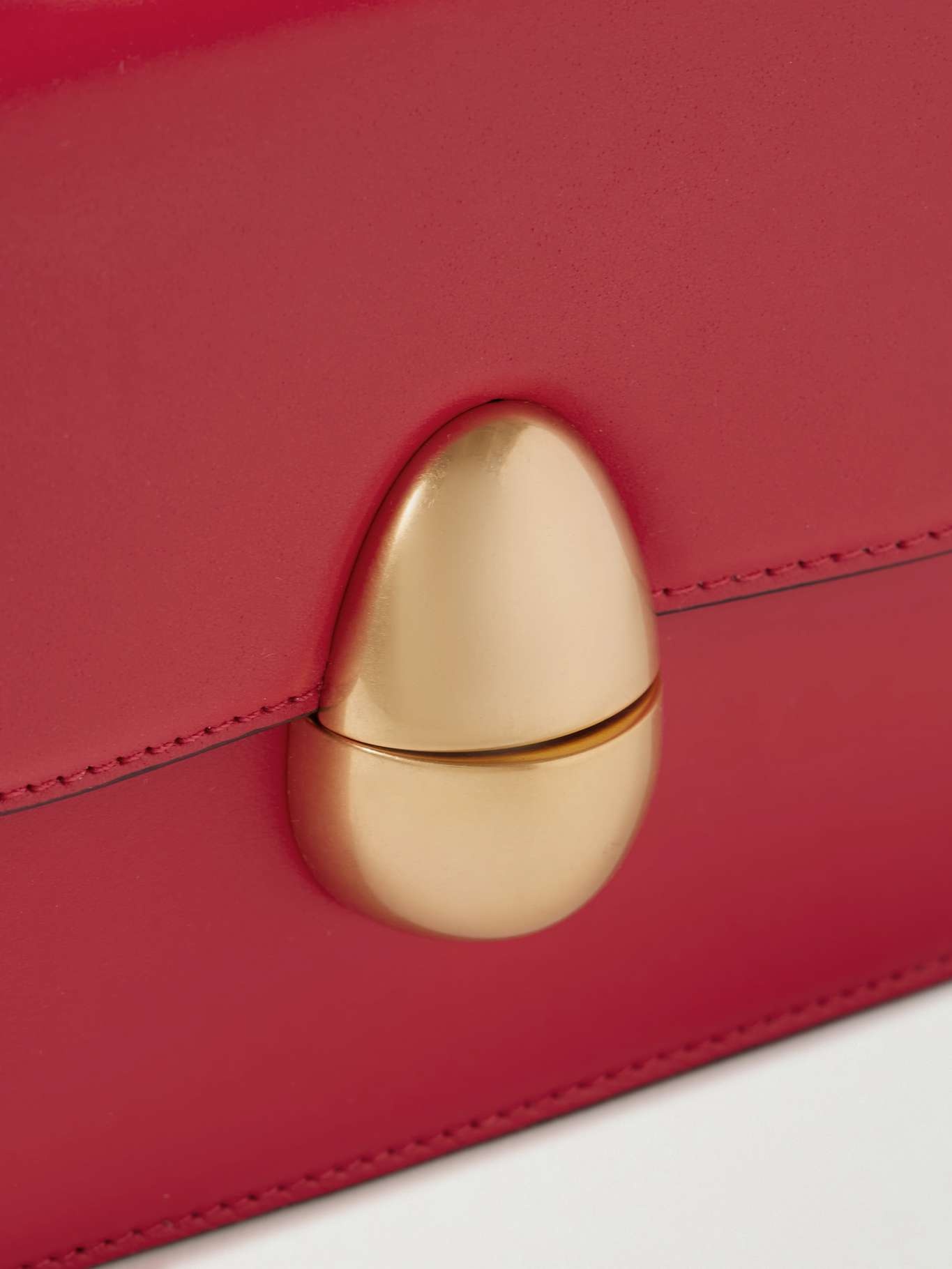 Phoenix 1.0 leather tote Red - 4