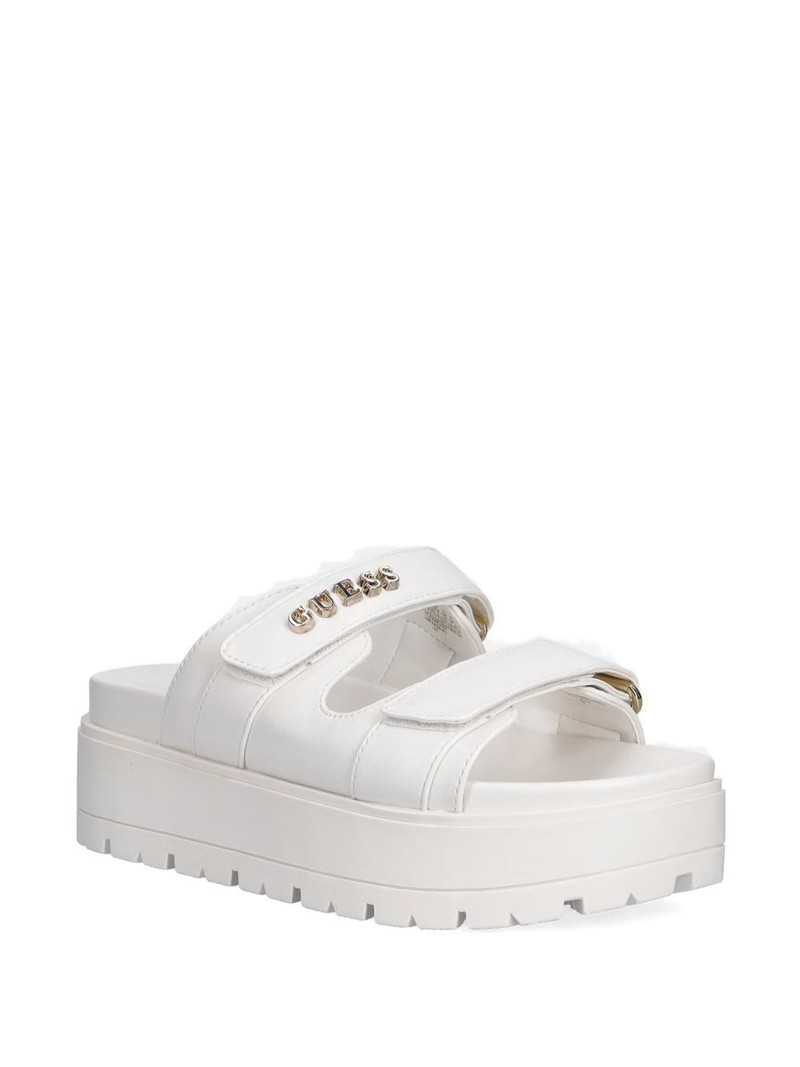 GUESS USA logo-plaque touch-strap slides outlook