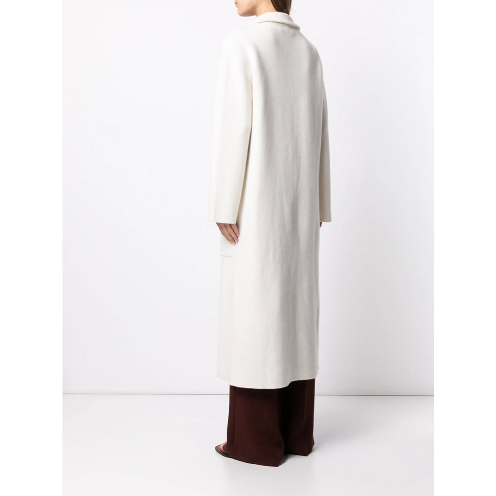 Lisa Yang White Coats - Single Breasted Coats Women - 4