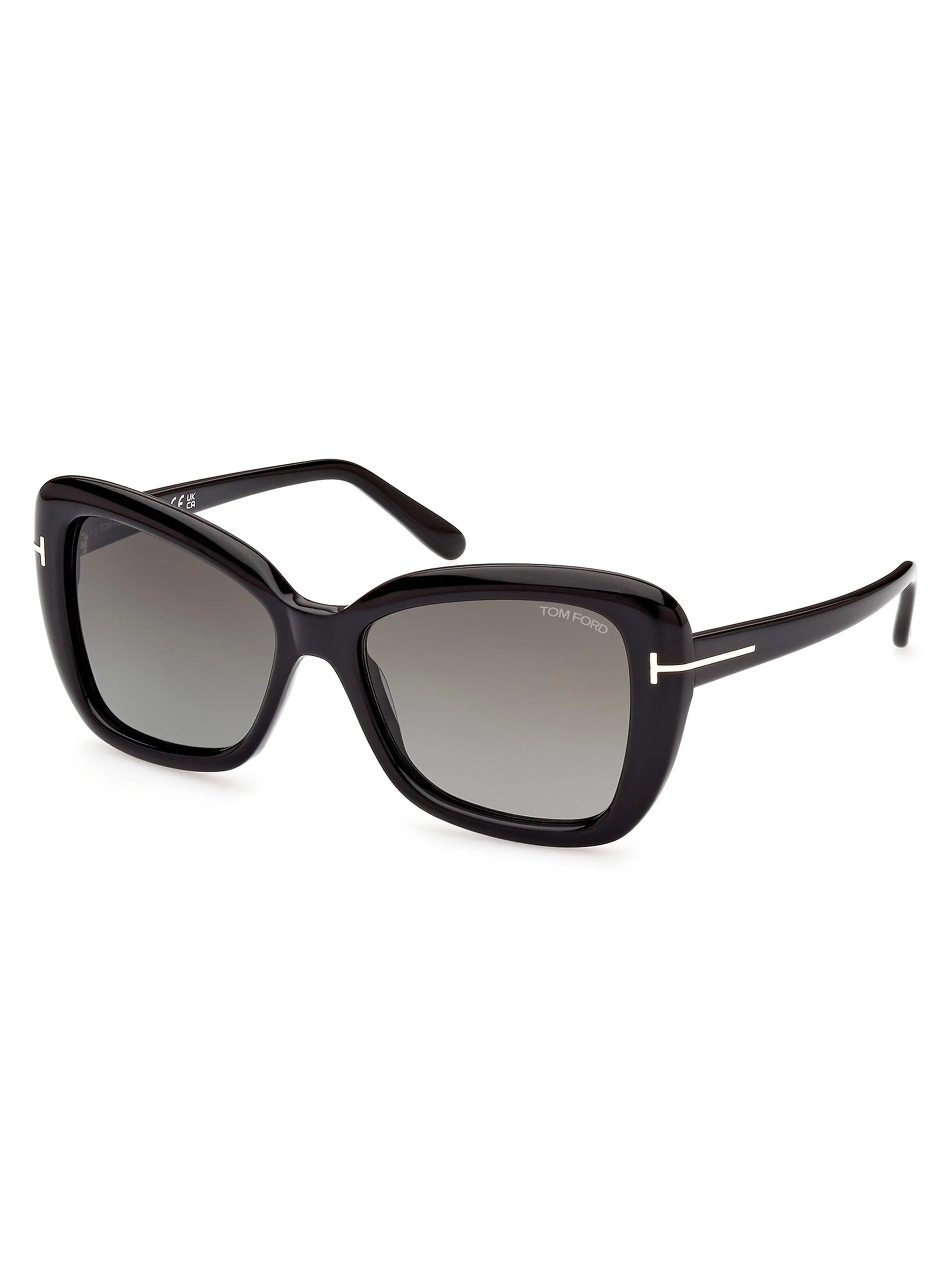 Women's Maeve 55MM Butterfly Sunglasses - Black - 1