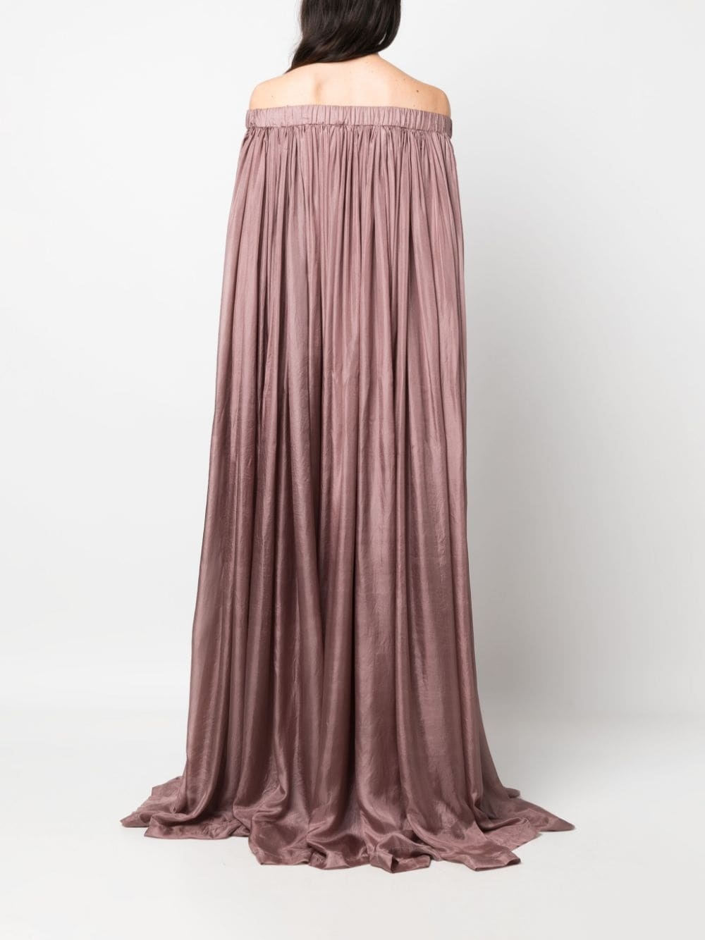 Medusa silk maxi dress - 4