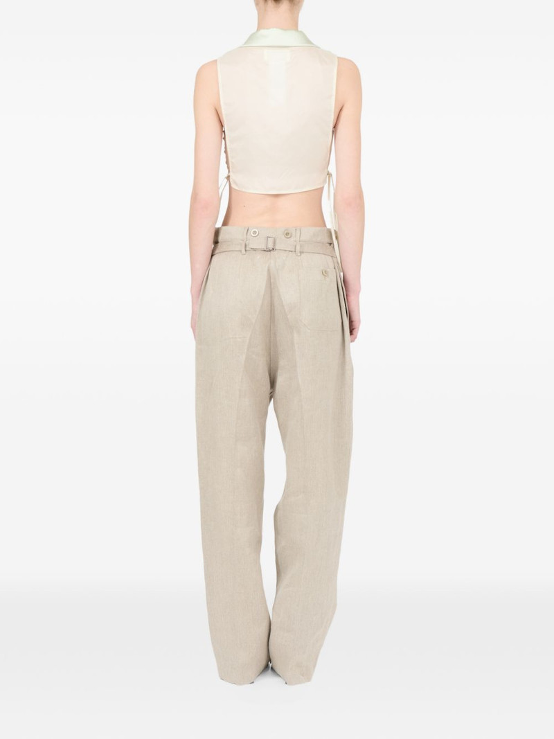 polo-collar vest 4