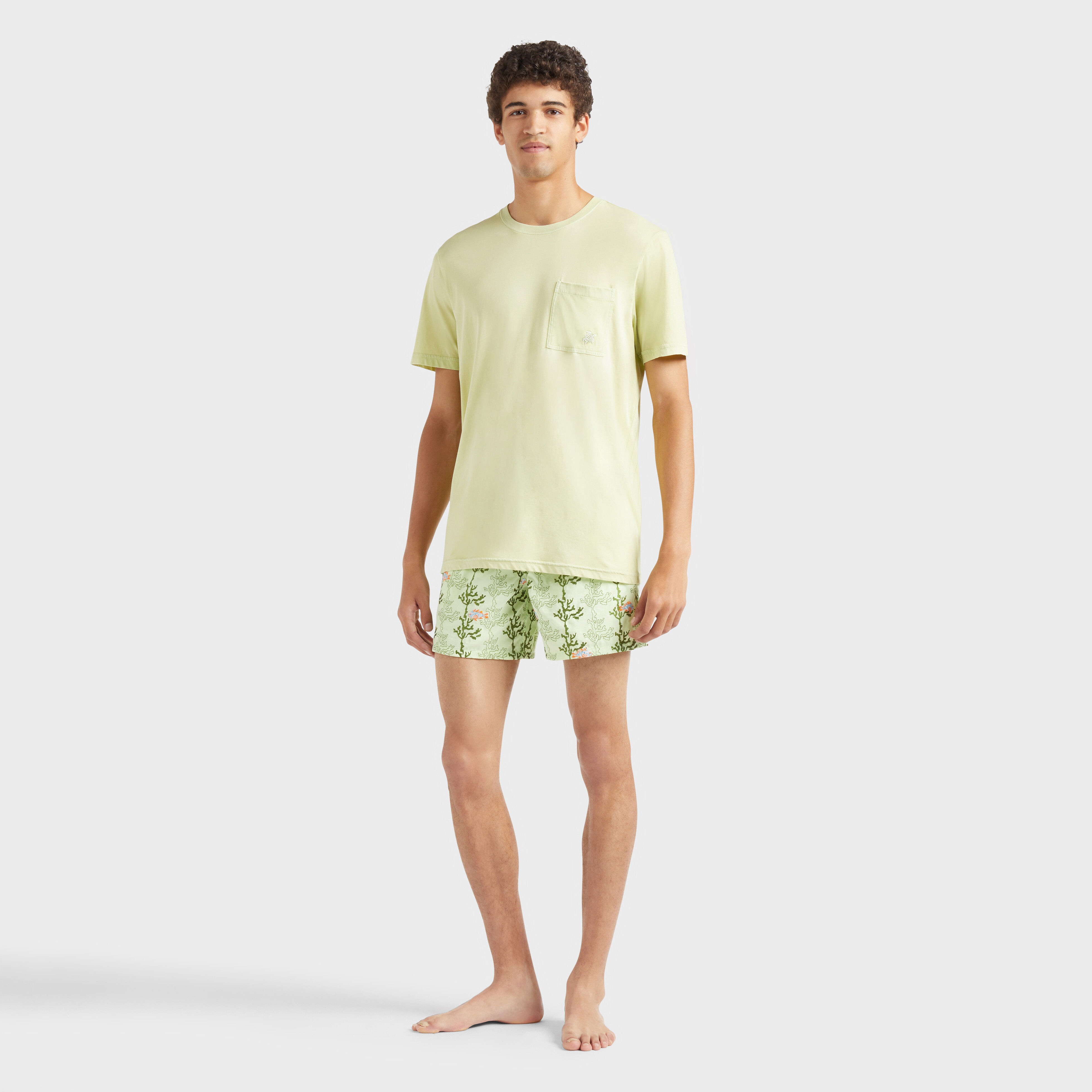 Men Solid Organic cotton T-shirt Natural Colors - 3
