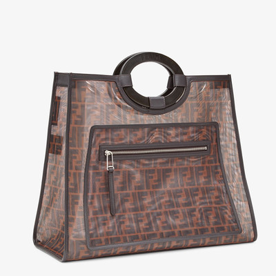 FENDI Multicolor mesh shopper outlook