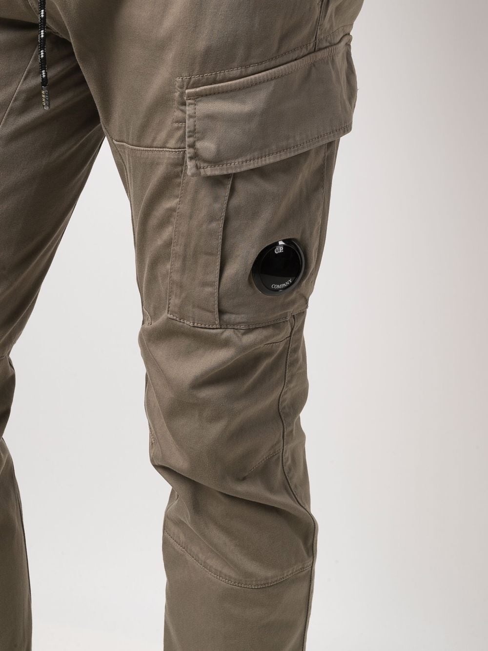 slim-fit cargo trousers - 5