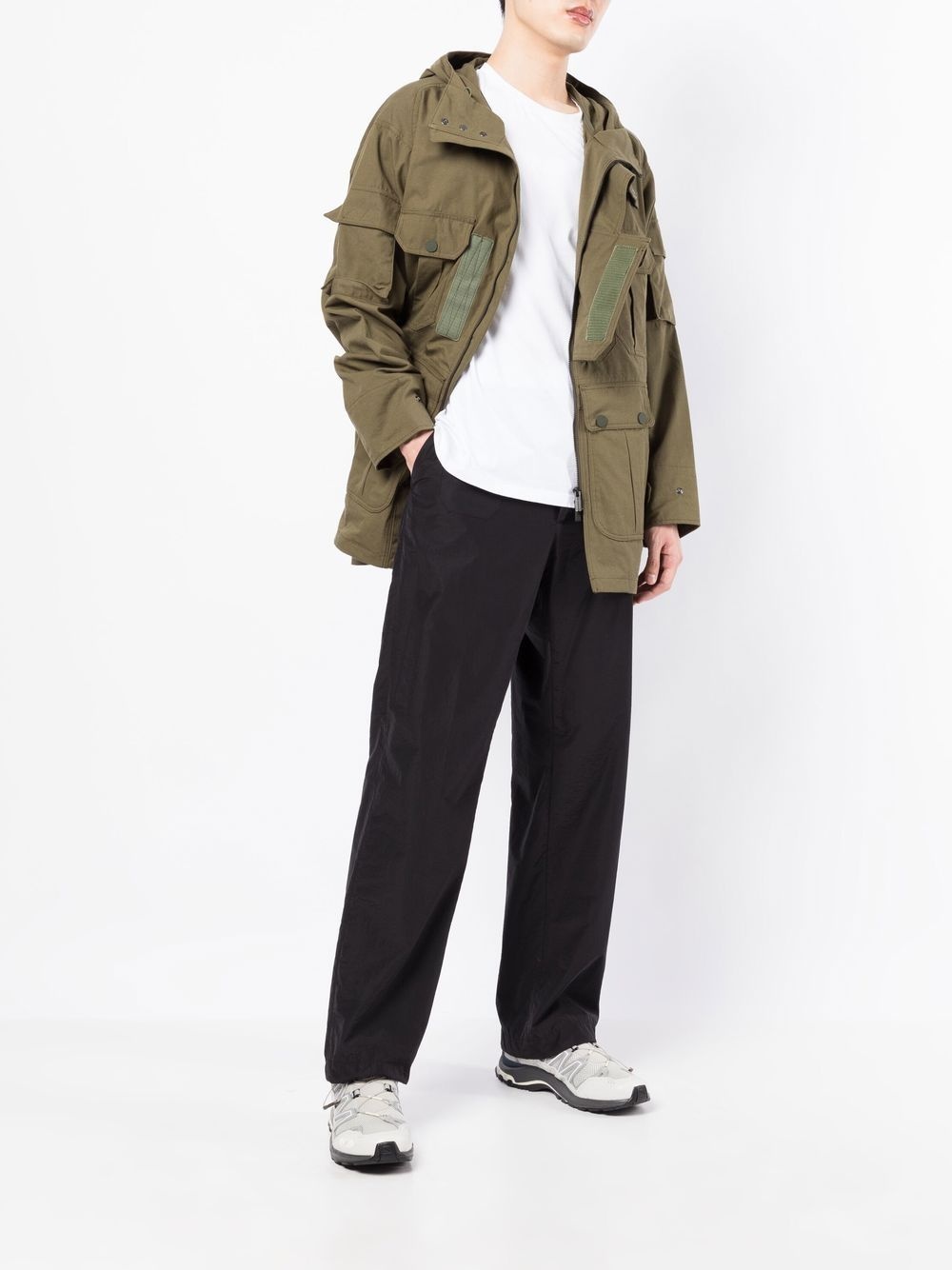 multi-pocket military jacket - 2