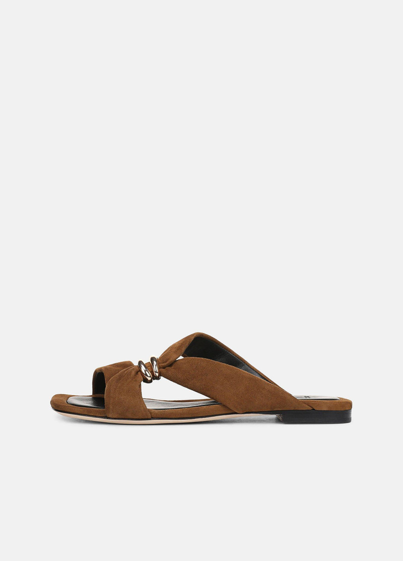 Vilma Suede Slide Sandal 1