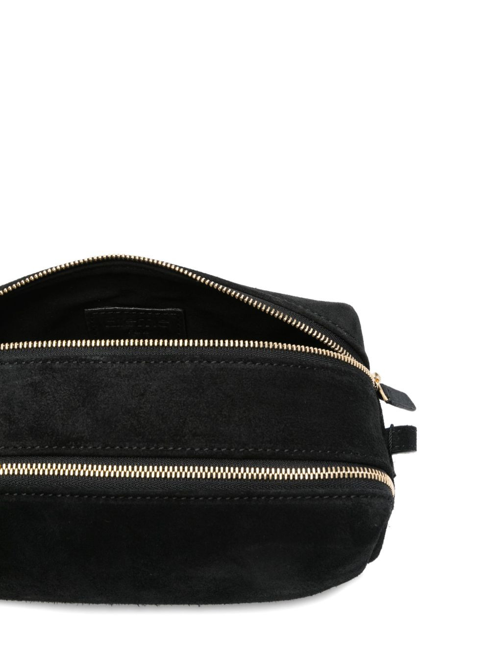 mini Trousse suede zip-top shoulder bag - 5