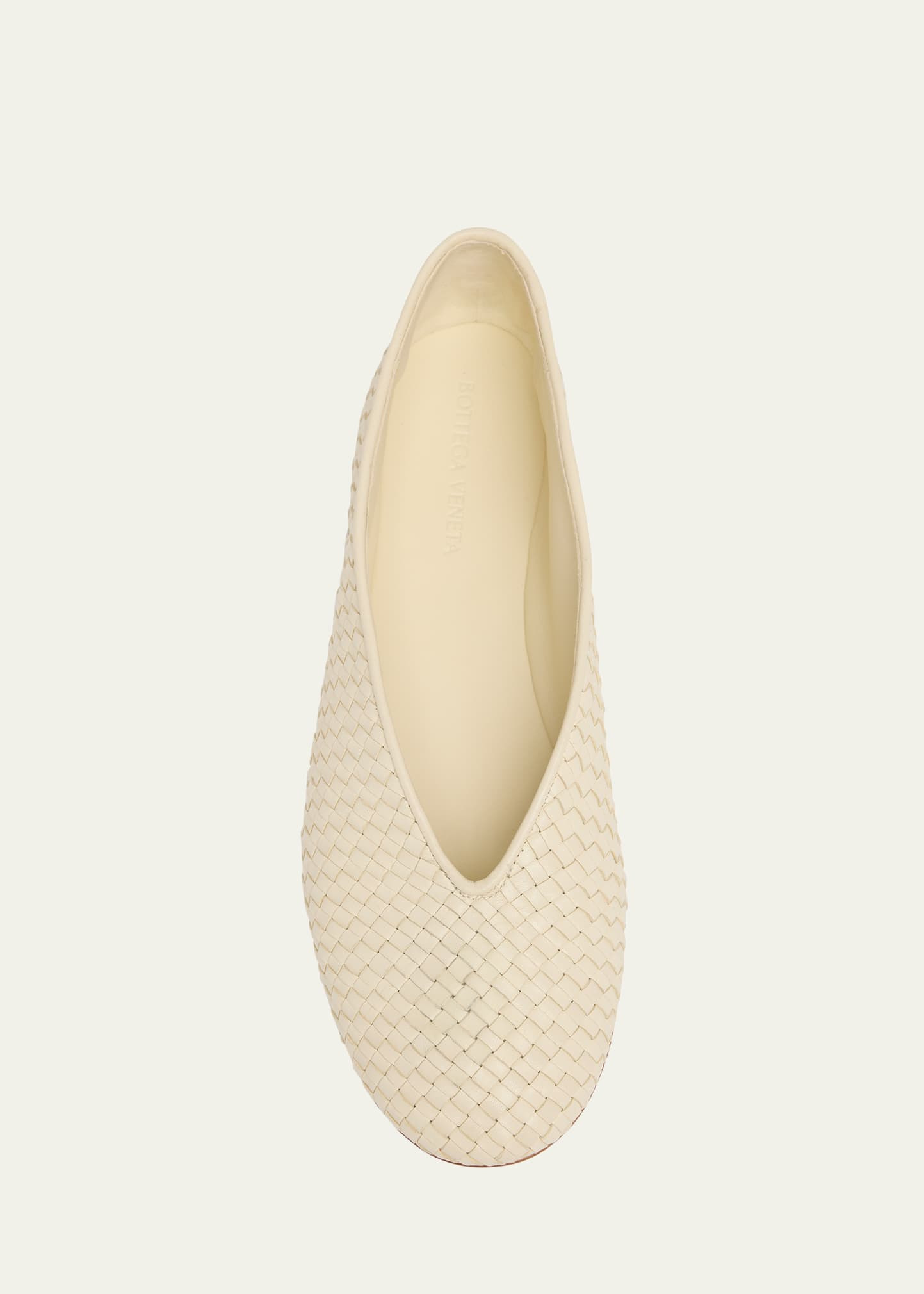 Rosa Merino Shearling Ballerina Flats - 3