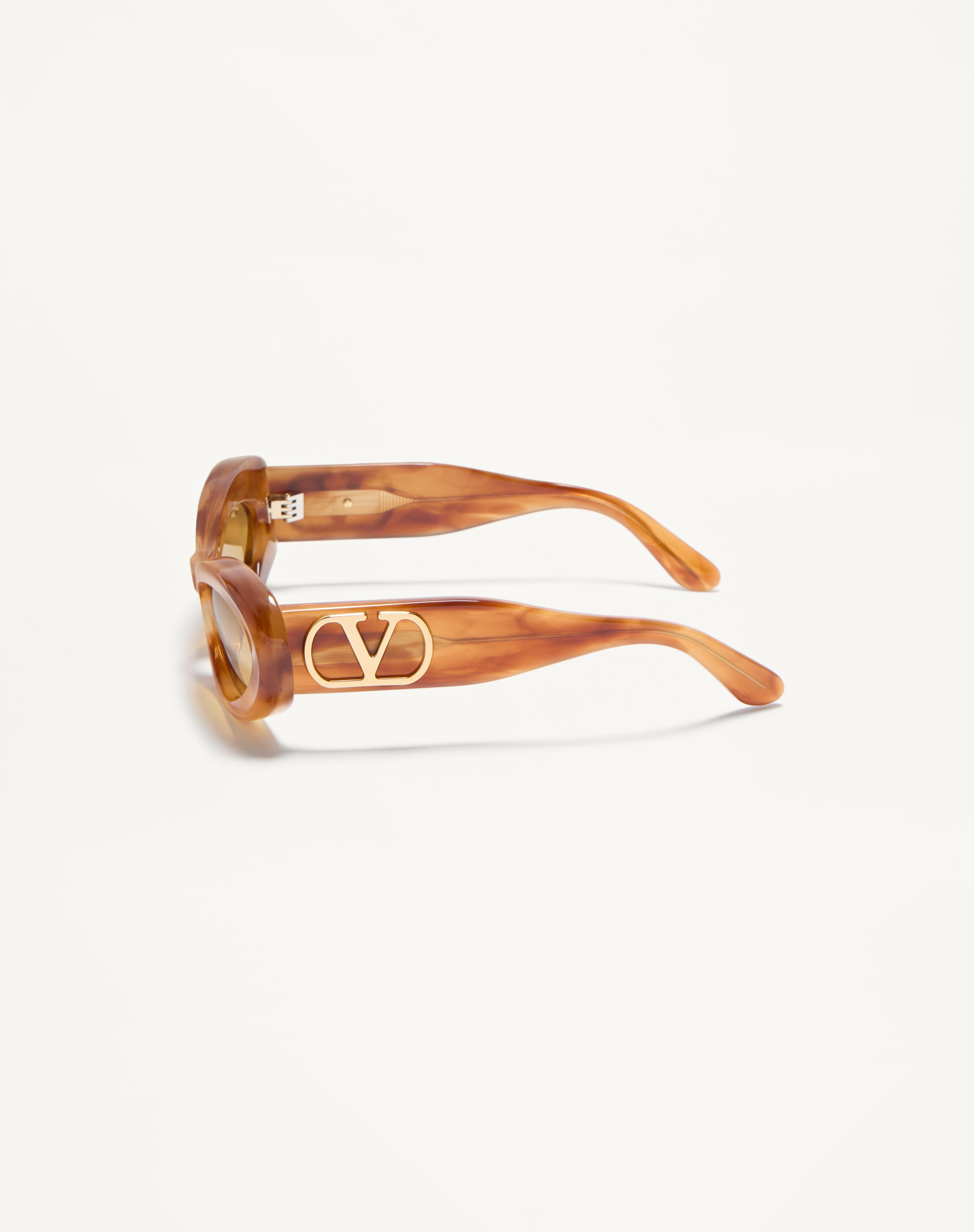 NARROW OVAL ACETATE FRAME - 4