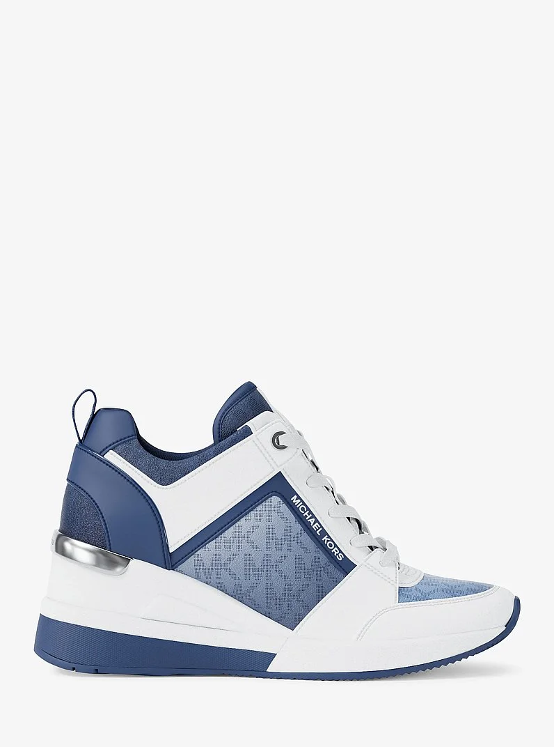 Georgie Ombré Signature Logo Trainer - 1