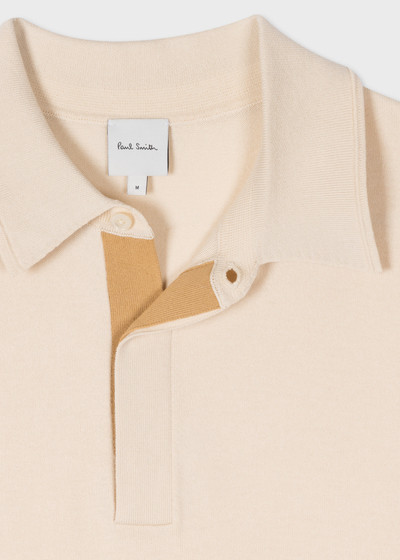 Paul Smith Organic Cotton Knitted Polo Shirt outlook