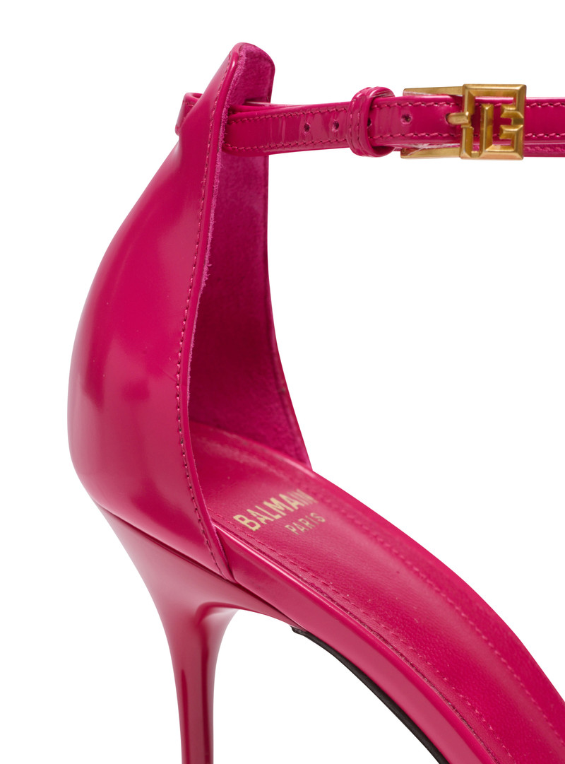 Balmain Sync patent leather stilettos outlook