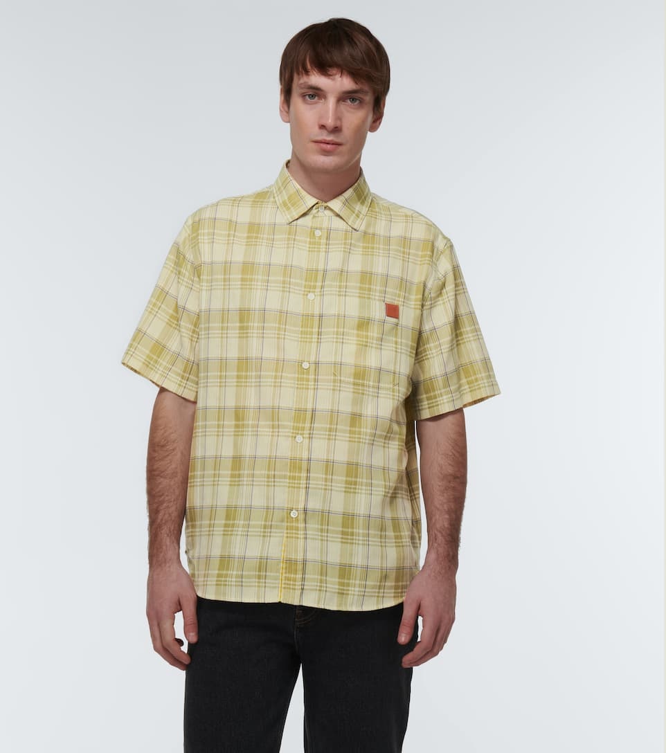 Checked gauze shirt - 3