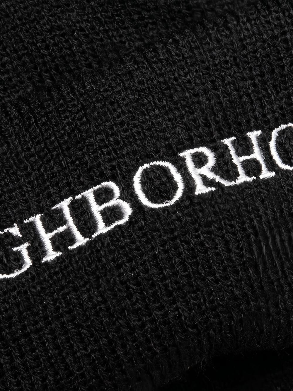 logo-embroidered beanie - 3
