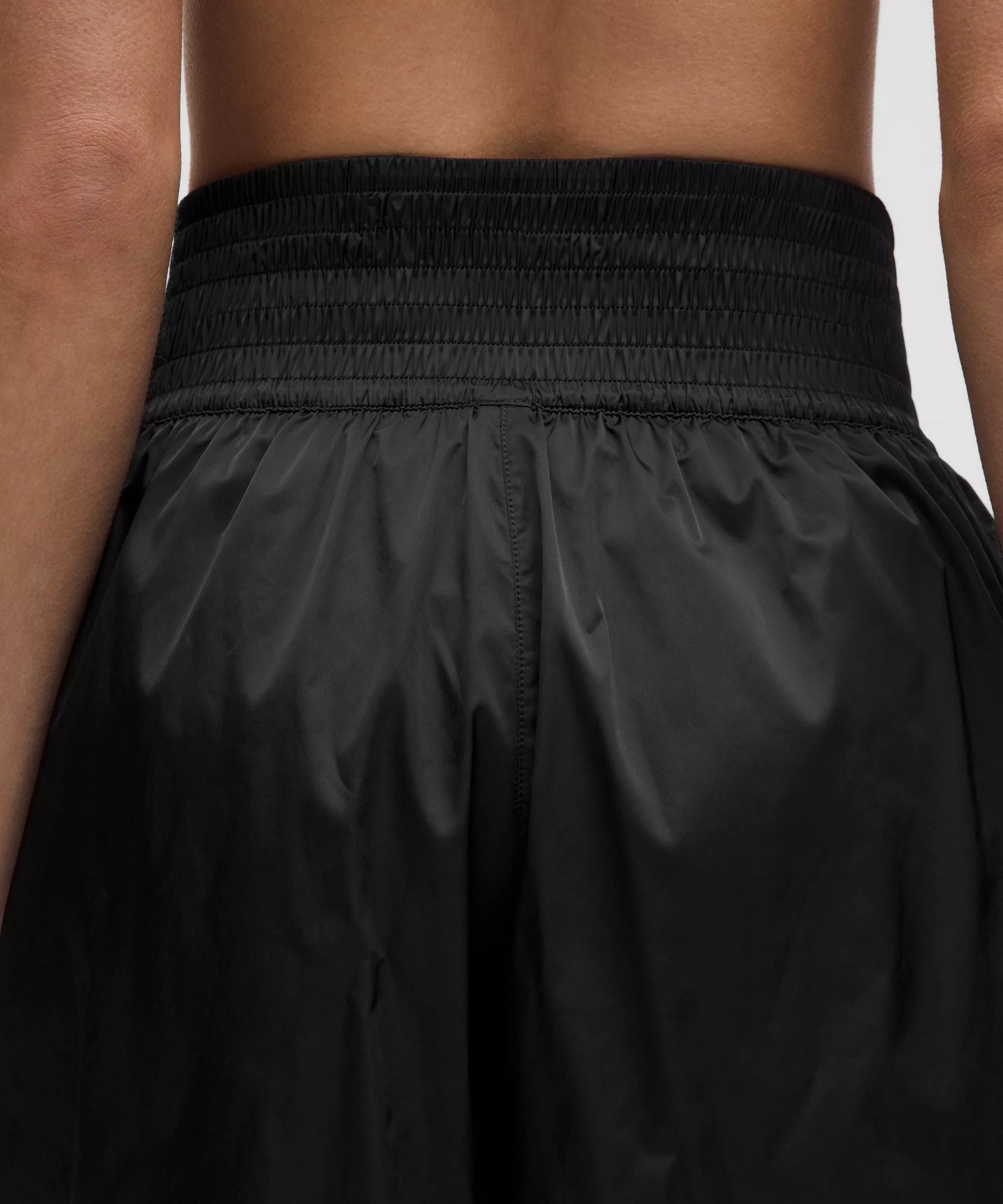 Stretch Satin Nylon Super-High-Rise Short 5" - 5