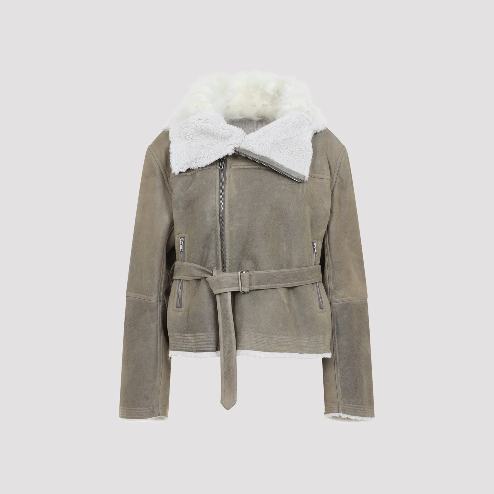 Rick Owens Cropped Flight jacket - 1