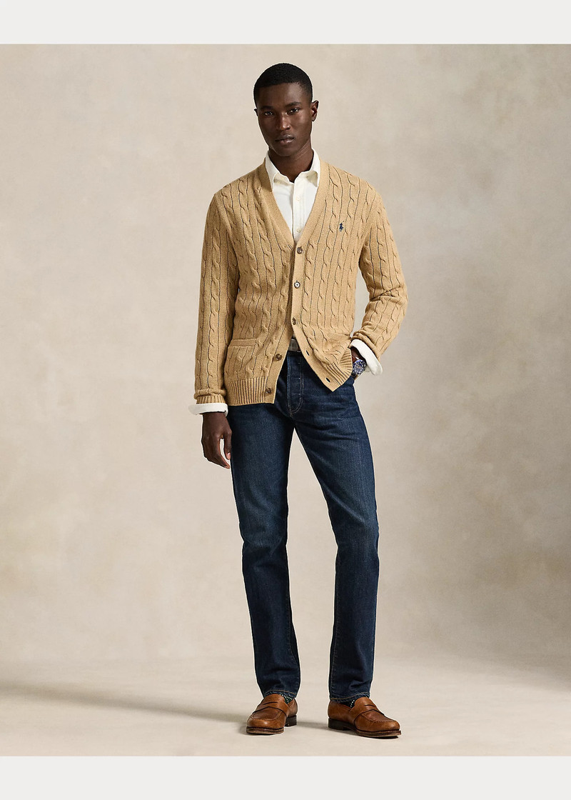 Cable-Knit Cotton Cardigan 3