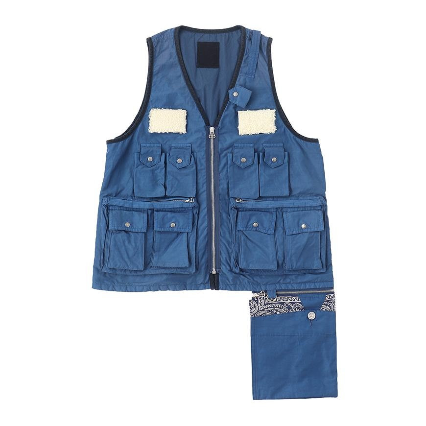 PILAR FISHERMAN VEST BLUE - 1