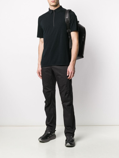 Arc'teryx Veilance zipped collar polo shirt outlook