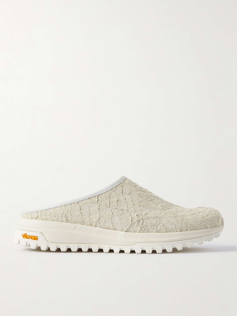 Maggiore Cracked-Suede Slip-On Sneakers - 1