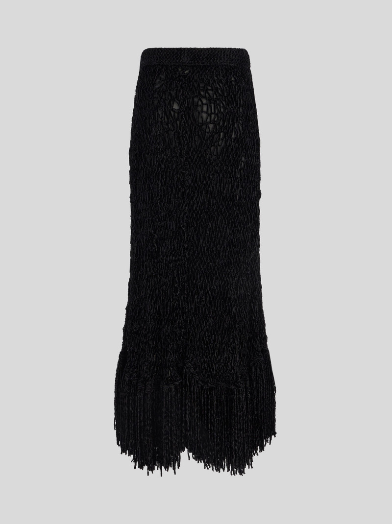 FRINGED CROCHET SKIRT 2