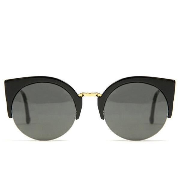 RETROSUPERFUTURE LUCIA FRANCIS SUNGLASSES - BLACK - 1