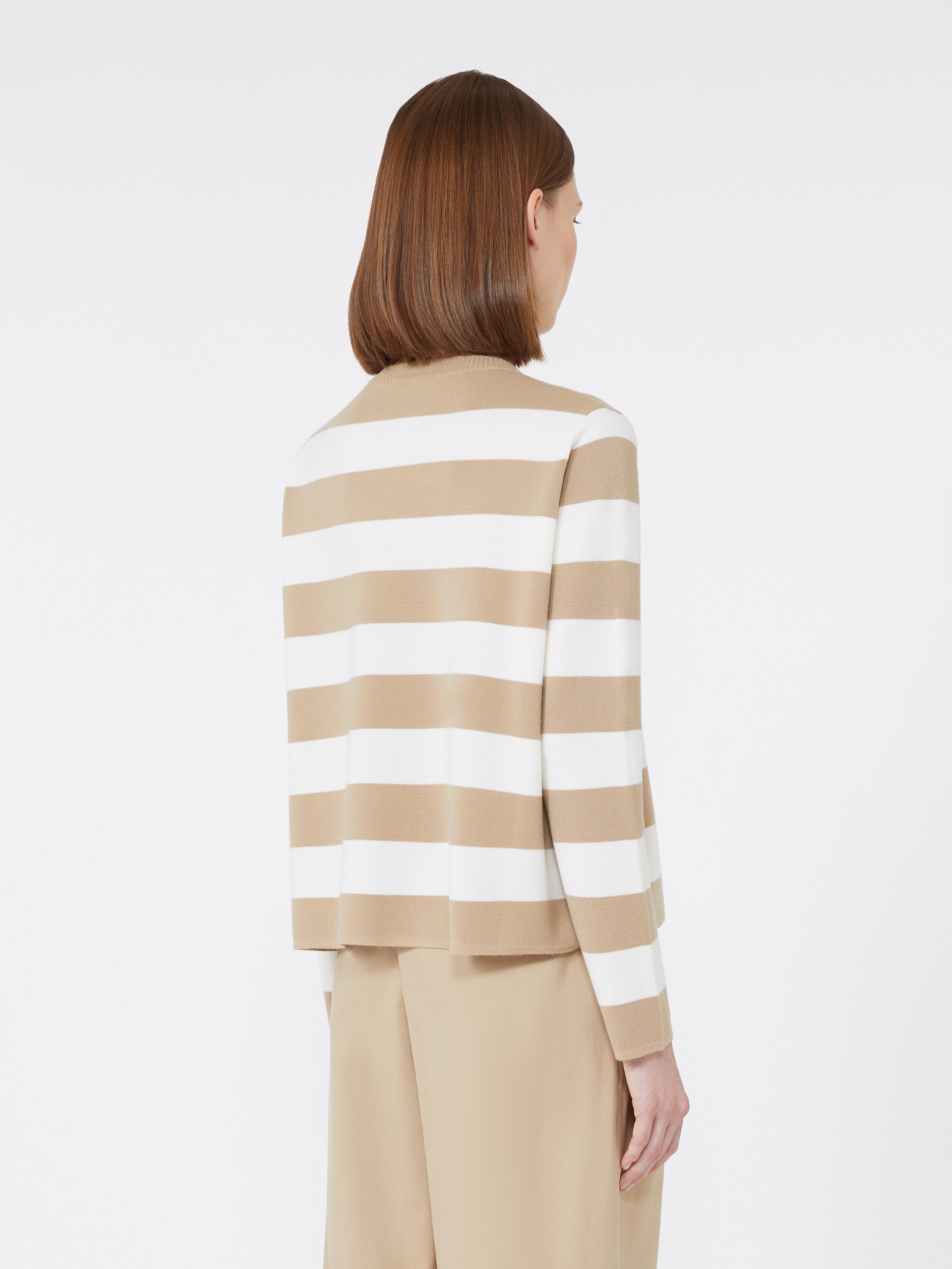 VITERBO Embroidered wool sweater - 4