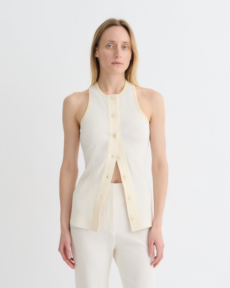 Nanushka Crepe Top outlook