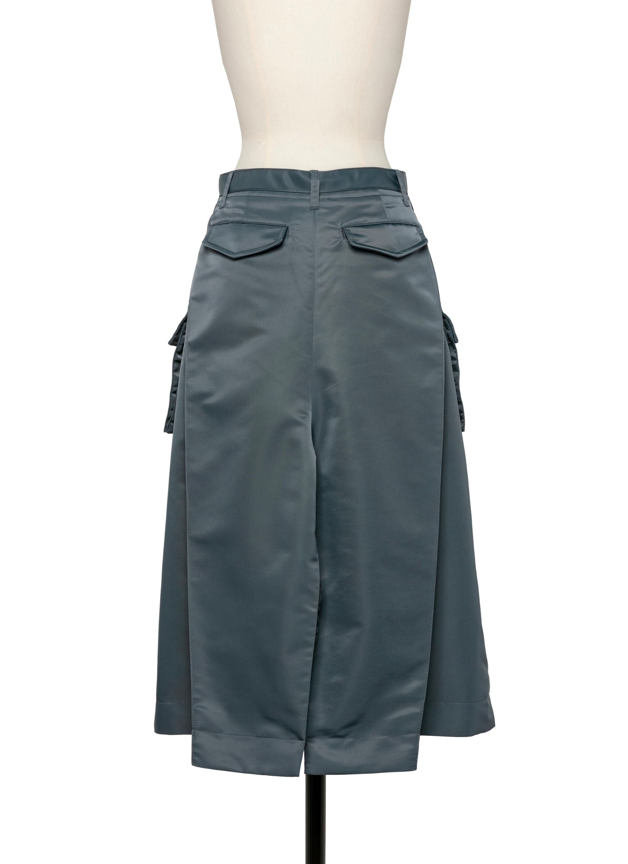 Nylon Twill Skirt - 4