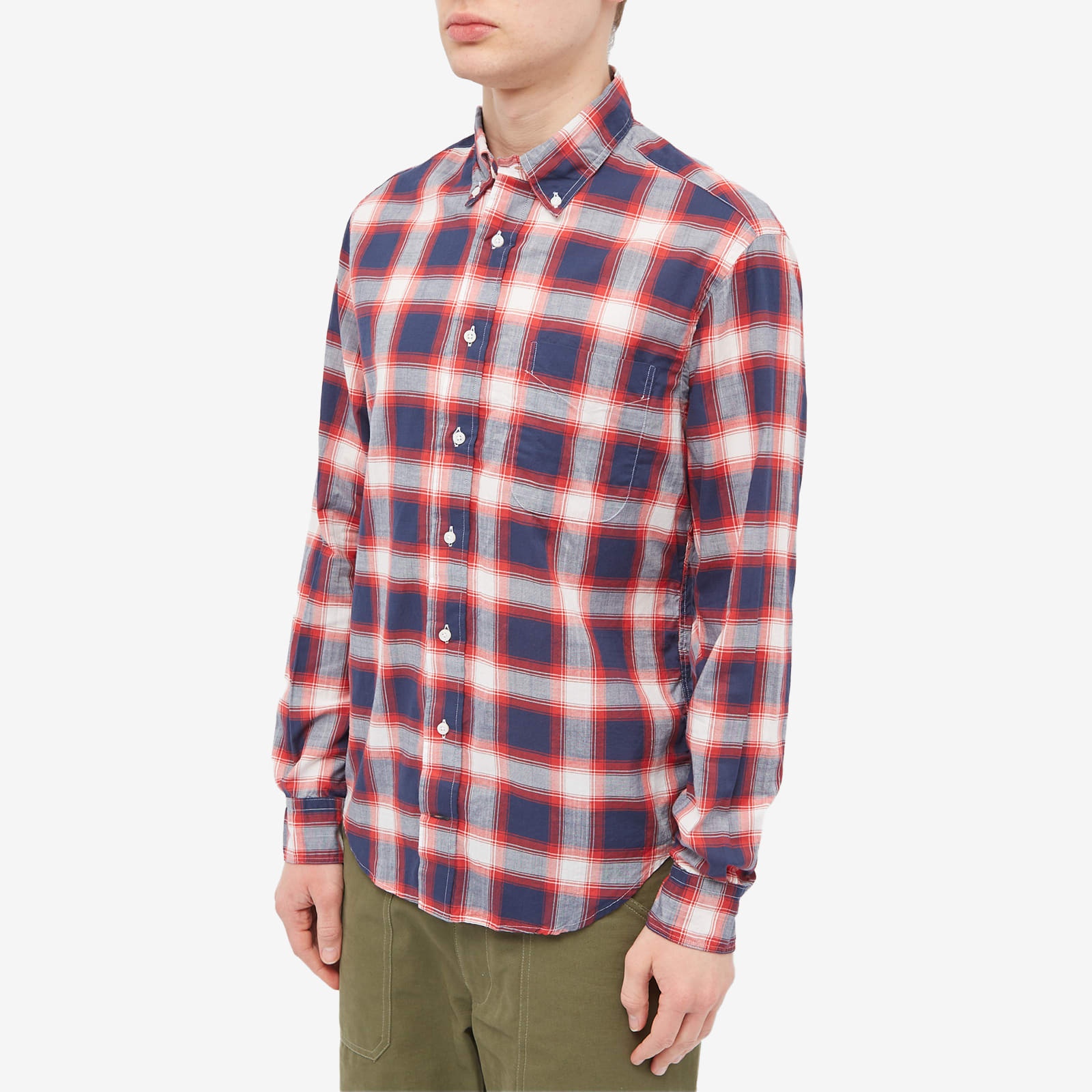 Gitman Vintage Button Down Madras Check Shirt - 2