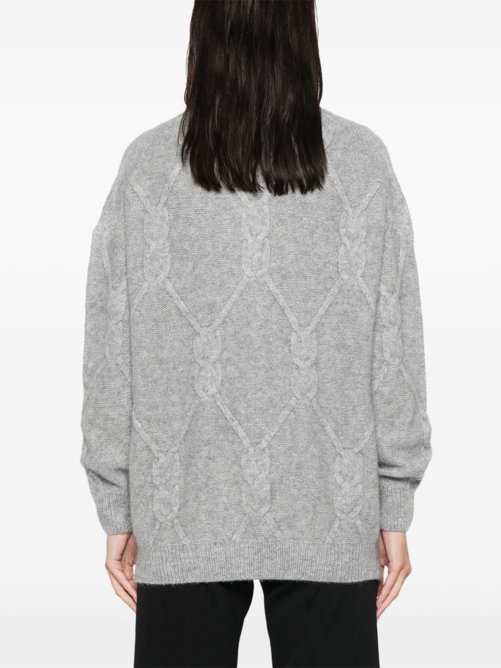 mélange-effect sweater - 4