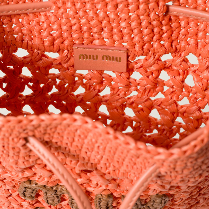 Miu Miu Woven fabric mini-bag outlook