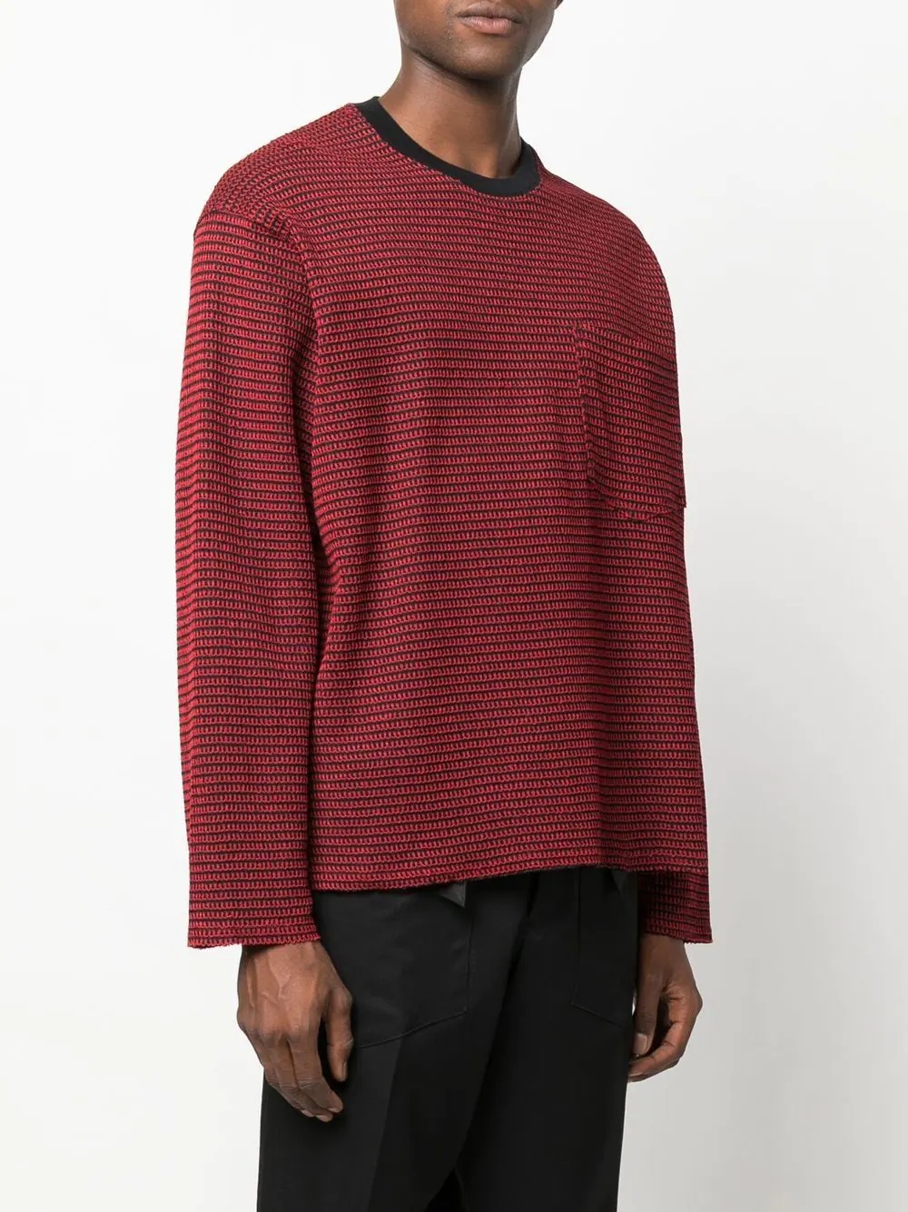 knitted pocket jumper - 3