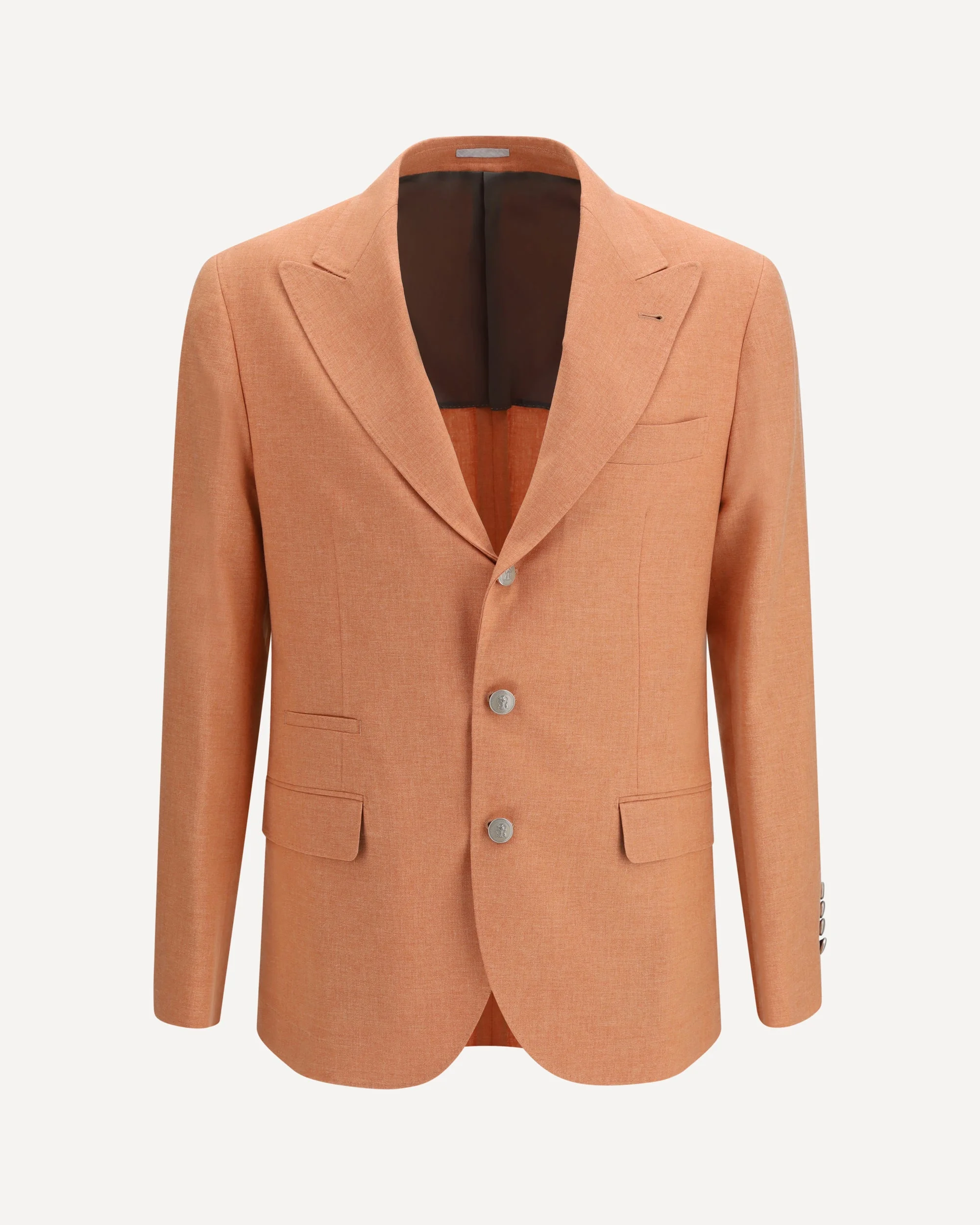 Deconstructed Jacket in mouliné fabric - 1