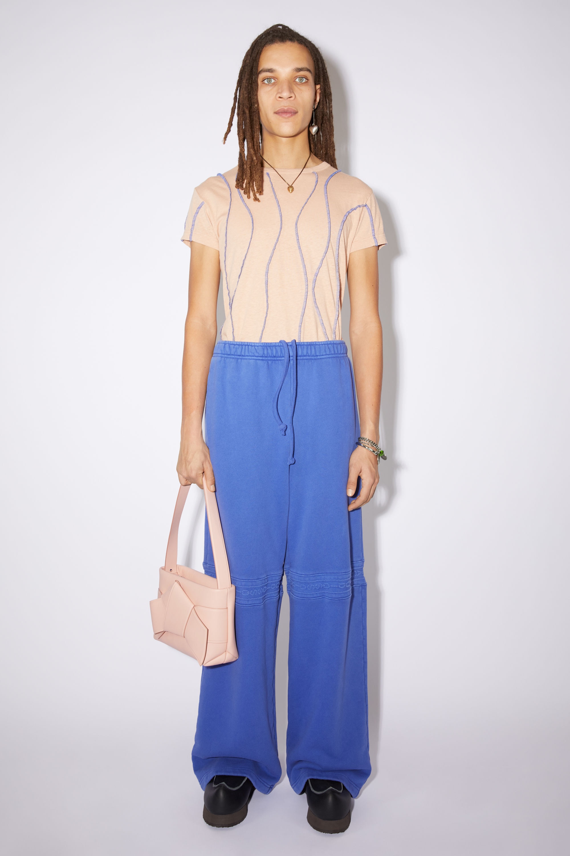 Shoulder bag - Blush pink - 3